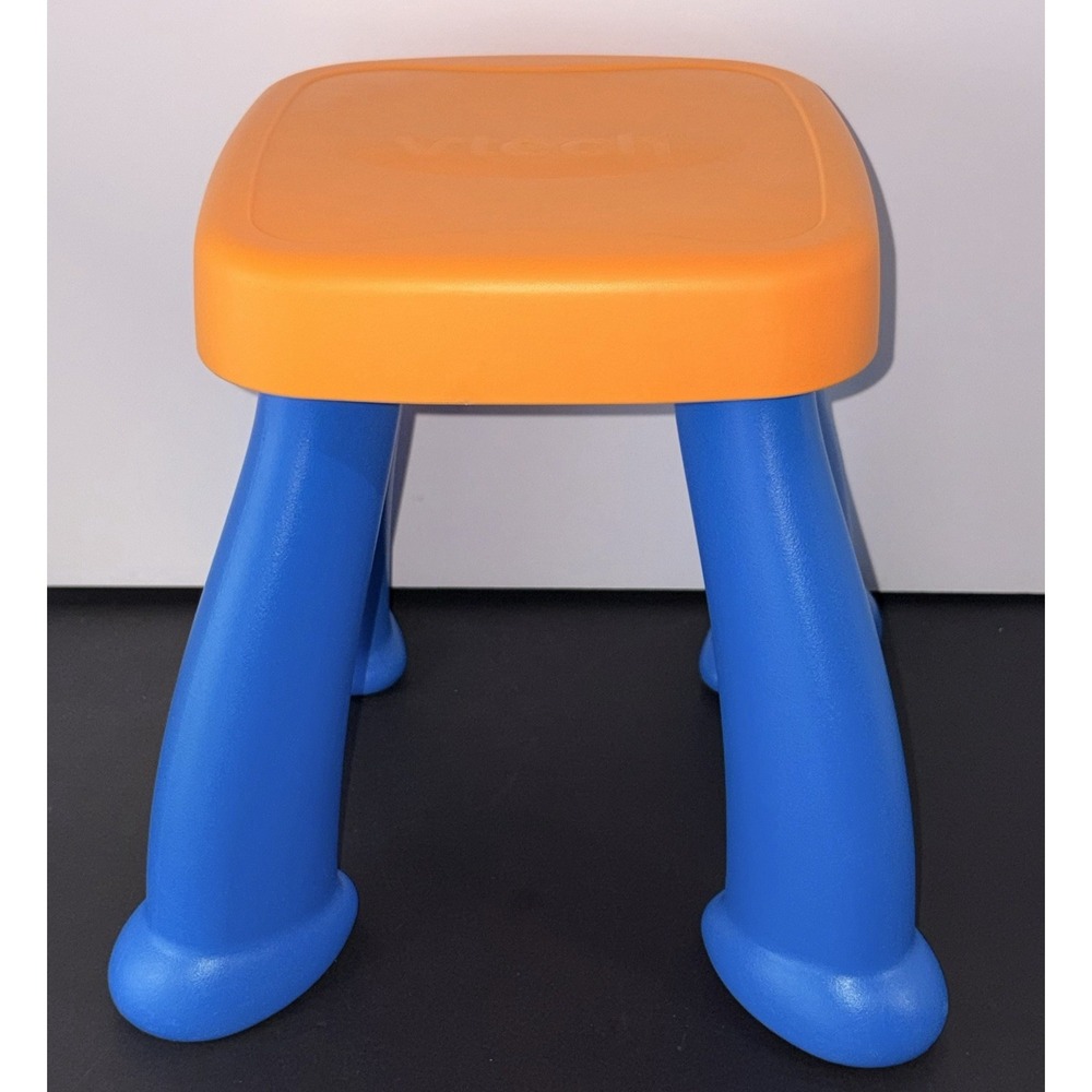 Vtech Stool Touch And Learn Activity Desk Table Replacement Orange Blue Stool